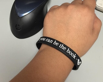 You can play it by the book, or you can be the book - Nonconformity bracelet :)