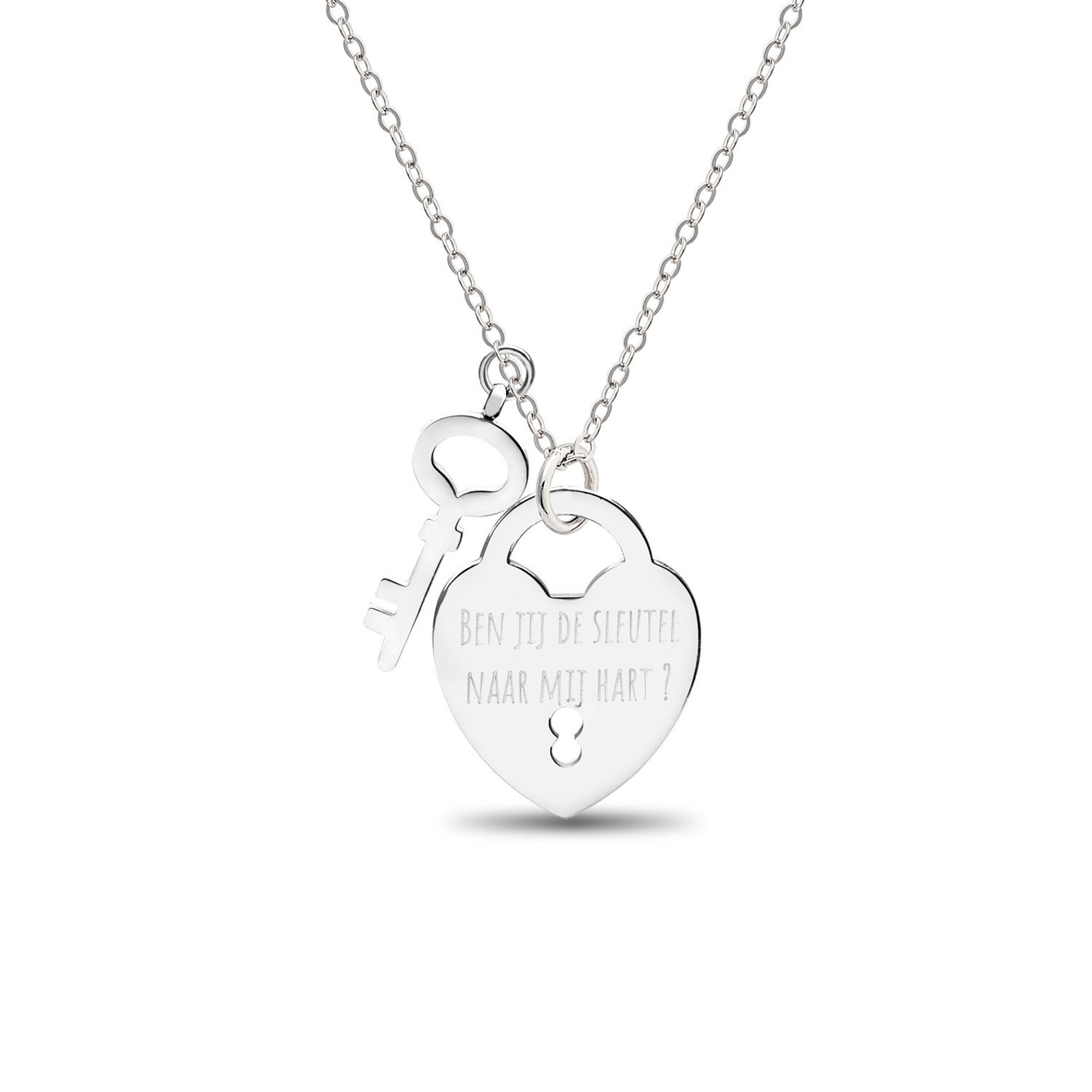 Personalised Padlock Necklace Engraved Love Lock Necklace Etsy