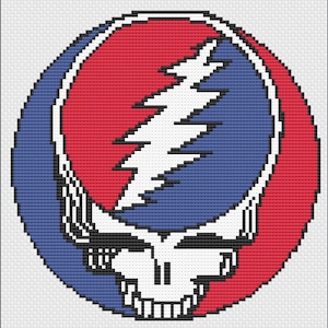 Stealie cross-stitch pattern