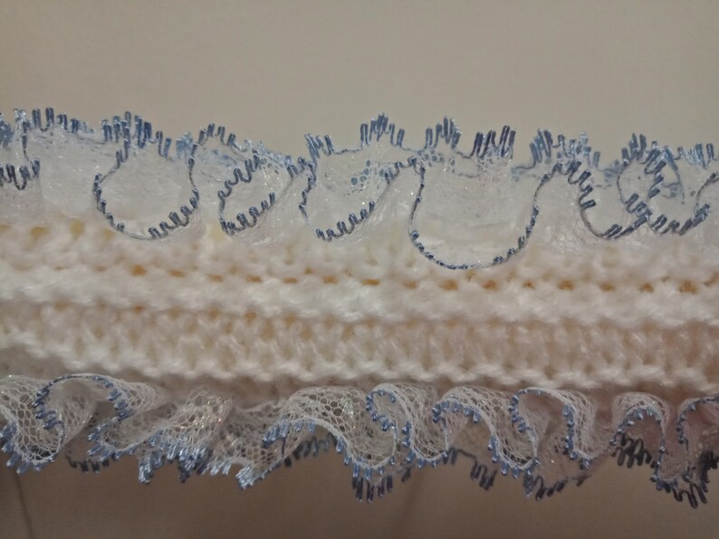 Handmade Knitted Lace Coat Hanger Etsy