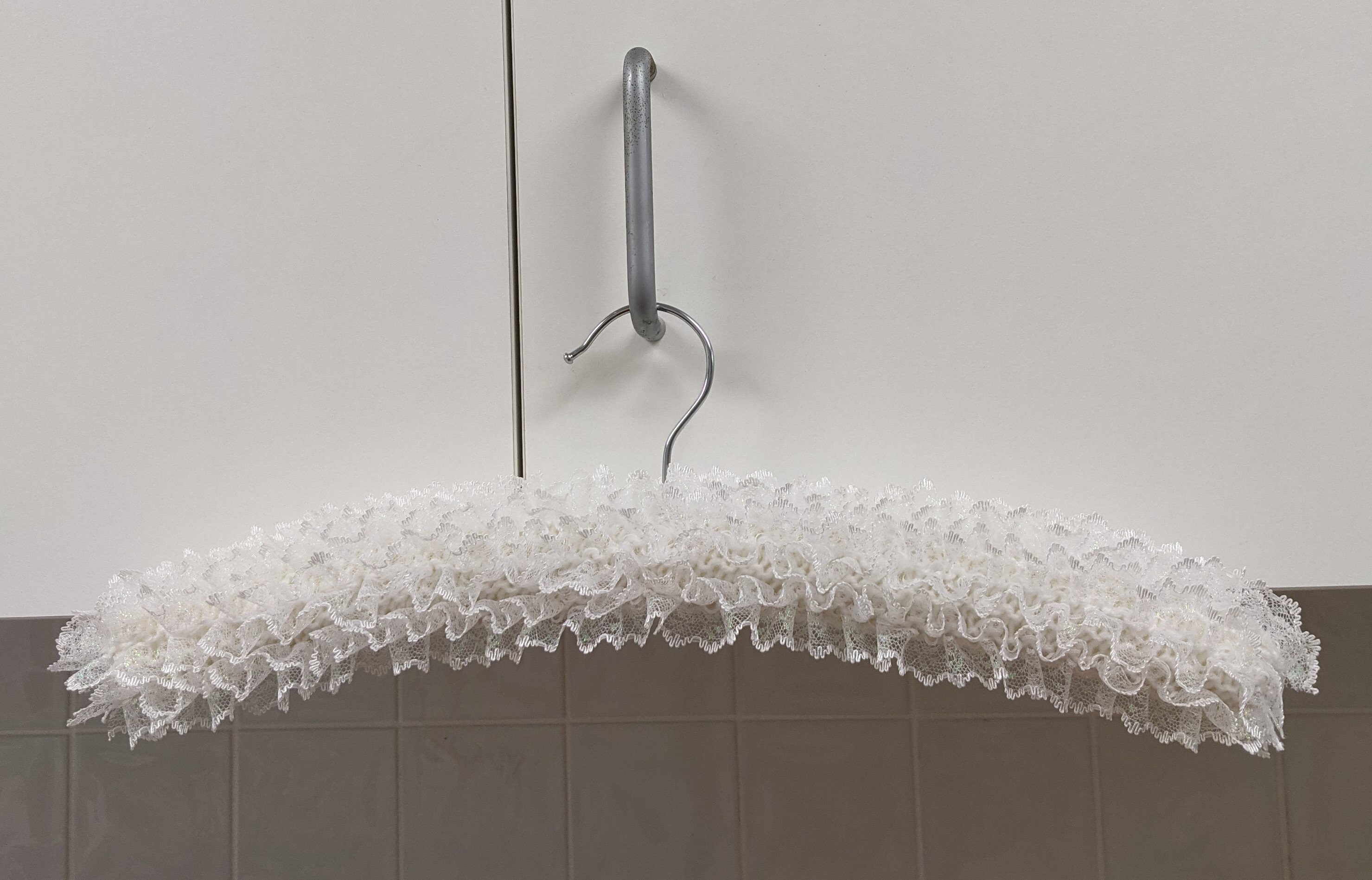 Quality Handmade Knitted Lace Coat Hanger Etsy