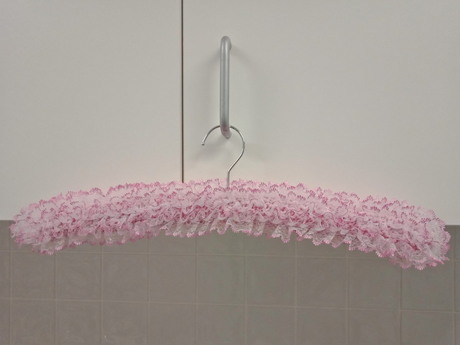 Handmade Knitted Lace Coat Hanger Etsy Australia