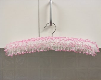 Handmade Knitted Lace Coat Hanger/Padded Hanger/Bridal Hanger/Bridesmaid Gift Hanger/Birthday Hanger/Thank You Hanger/Christmas Hanger