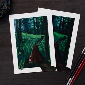 Little Red Giclée Print
