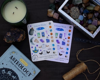 Celestial Witch  Sticker Sheet