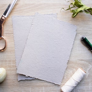 Diario del jardín de Eostre (papel reciclado hecho a mano)