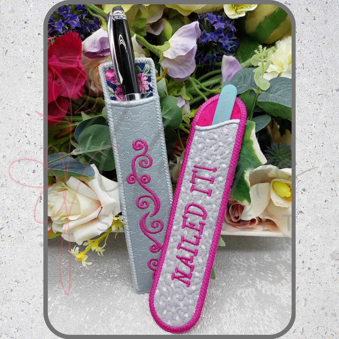 ITH Nail File Holder Pen Pouch Handbag Gift for Women Pen Etsy