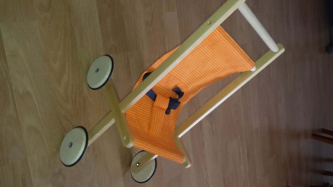 Wooden doll pram Etsy