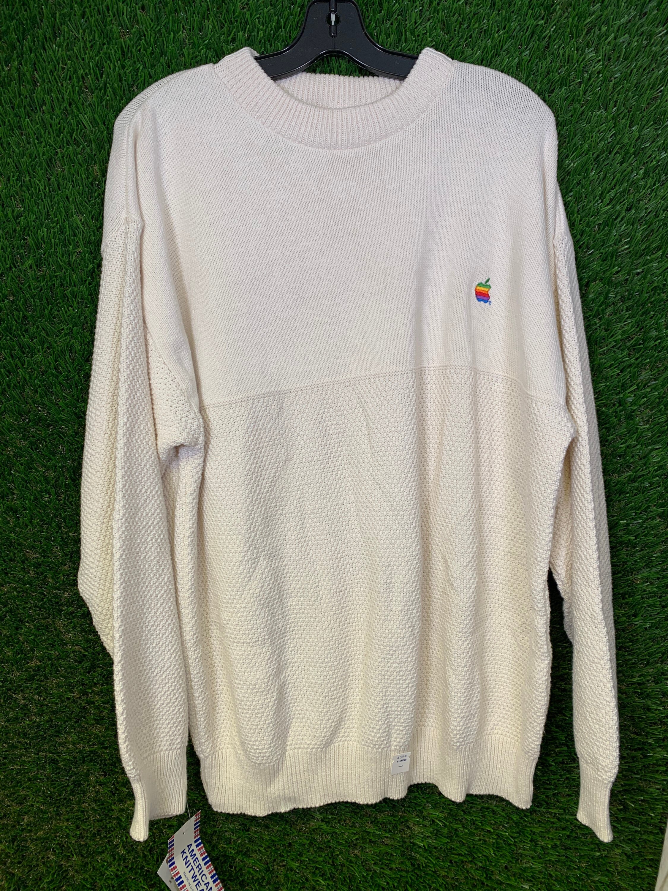 apple sweater vintage