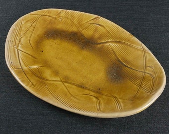 Ceramic platter. Handmade platter or serving dish