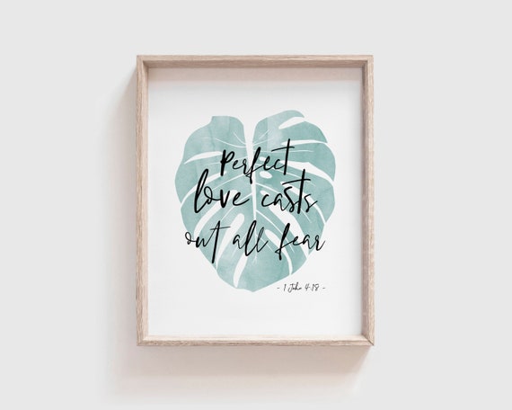 bible verse perfect love casts out all fear