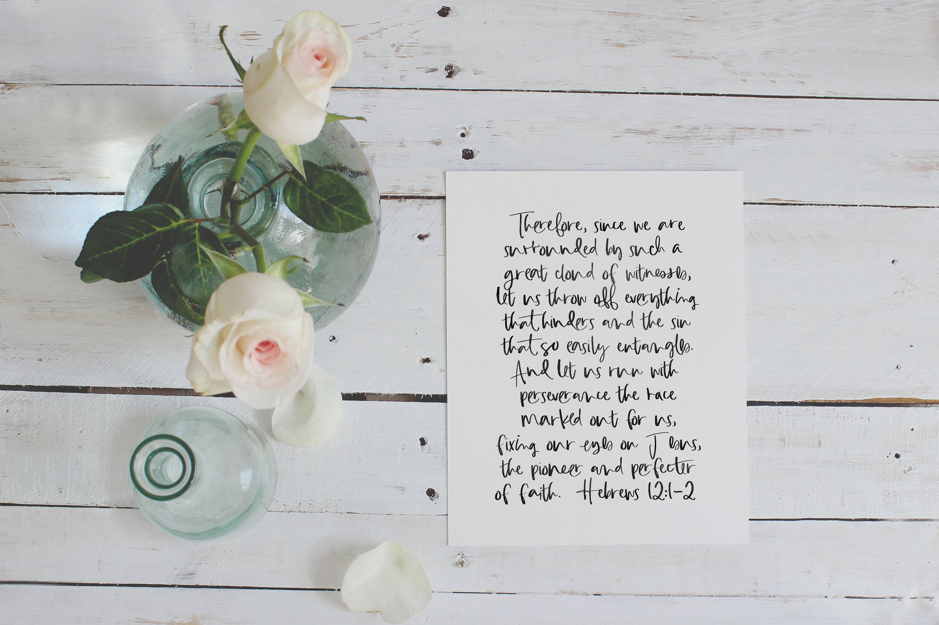 Throw Off Everything That Hinders Hebrews 1212 Christian Etsy