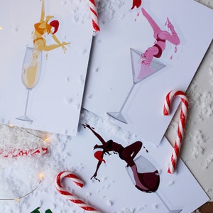 Los amantes de las bebidas Gran juego de cartas.