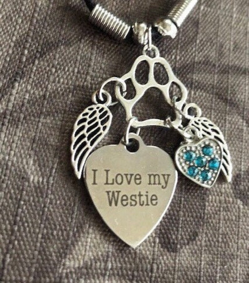 Dog Charm Westie Necklace