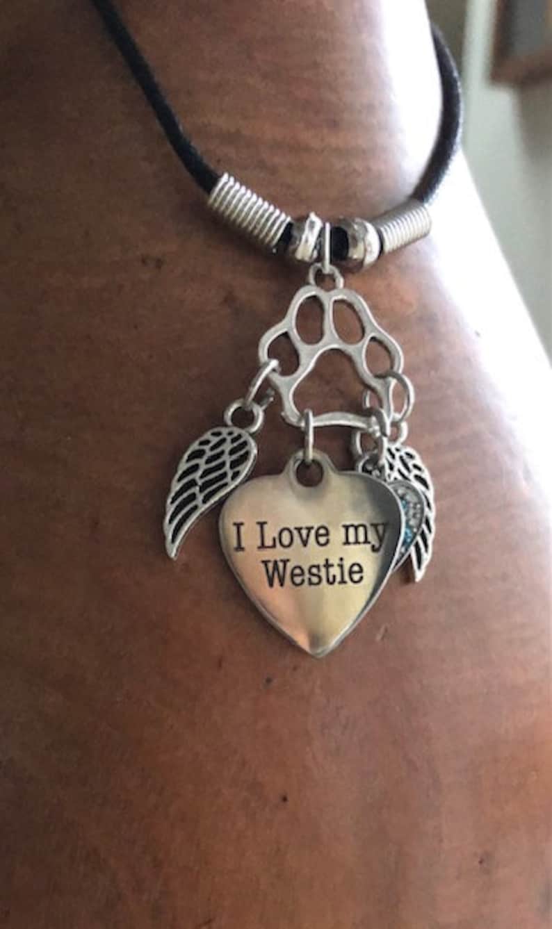Dog Charm Westie Necklace