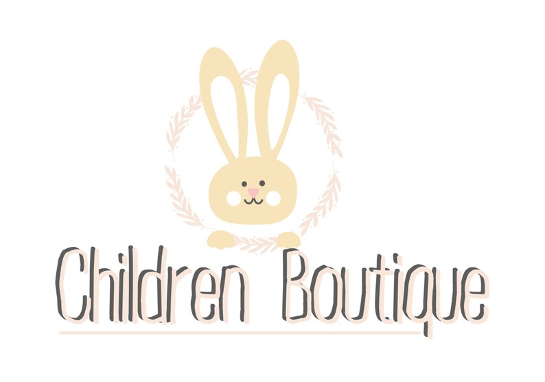 Custom Logo Design Children Boutique Logo Kids Premade Etsy