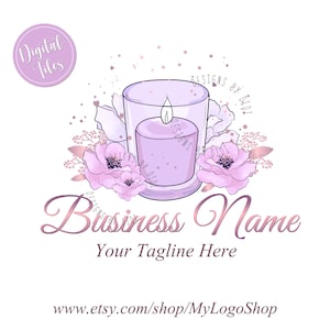 Candle logo design, scents candle logo, candle business logo, candle label design, candle logo, logo candle business, branding identity