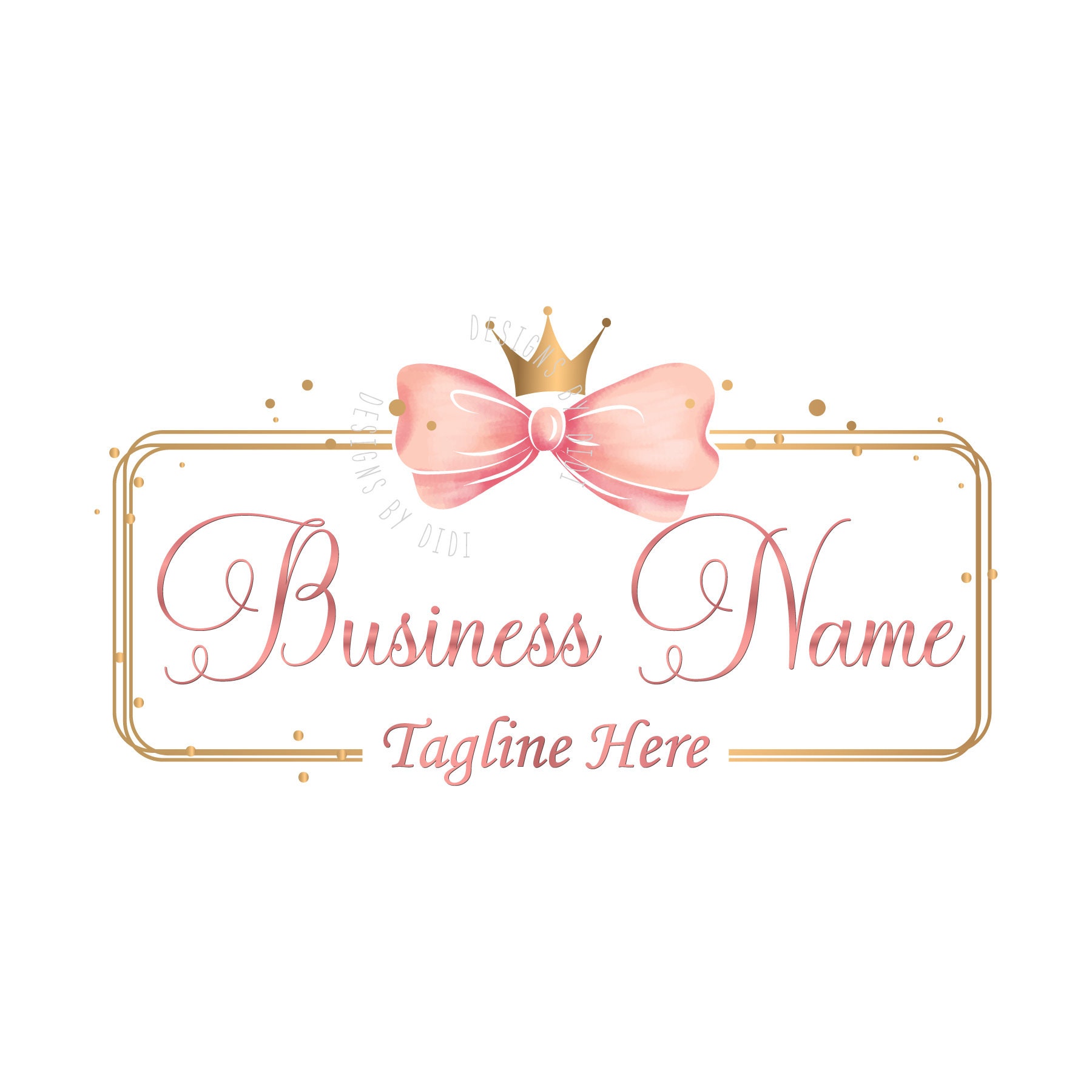 Hair Bow Logo Design