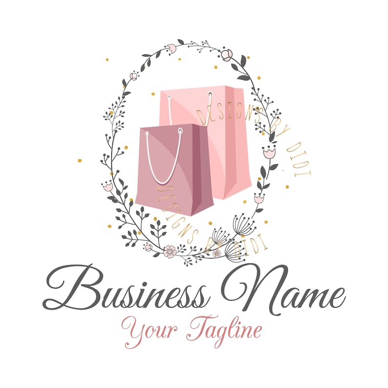 Diseño de logotipo personalizado logotipo de bolsas de Etsy