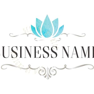 Spa relaxing logo, lotus flower beauty logo, Wellness Center logo, Therapy Logo, Massage health logo, yoga pilates logo, branding identity
