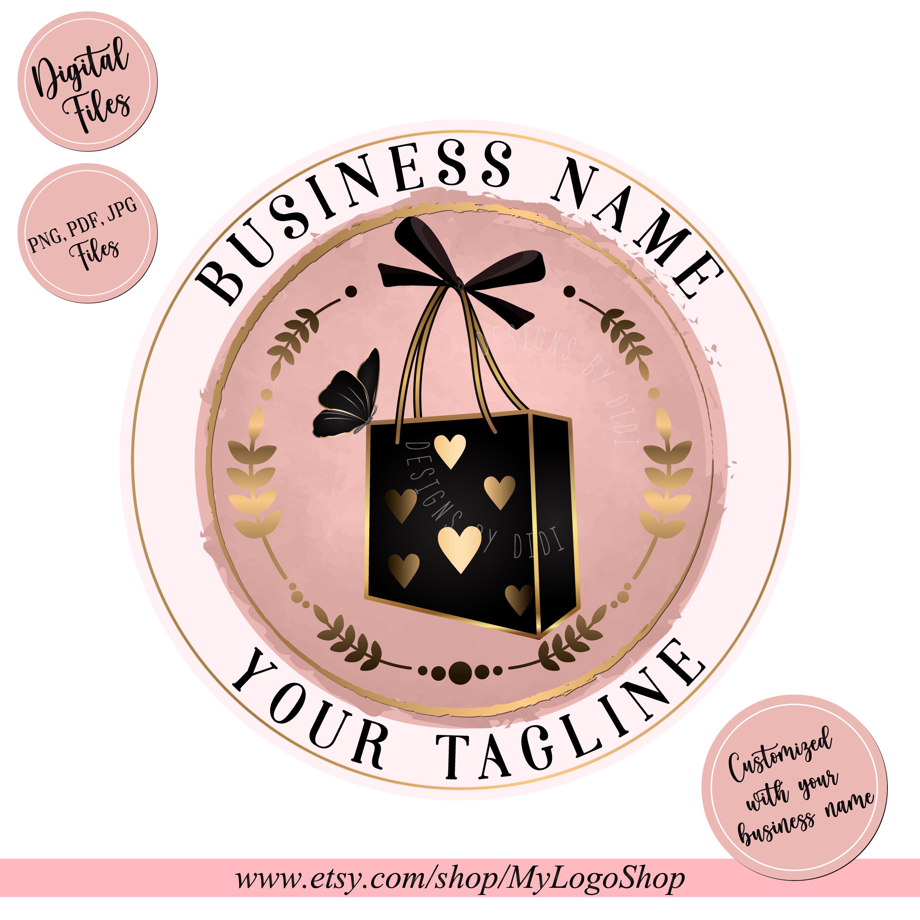 Shopping Lady Logo - Etsy, image size:3000x3000