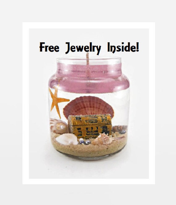 candle with jewelry hidden inside