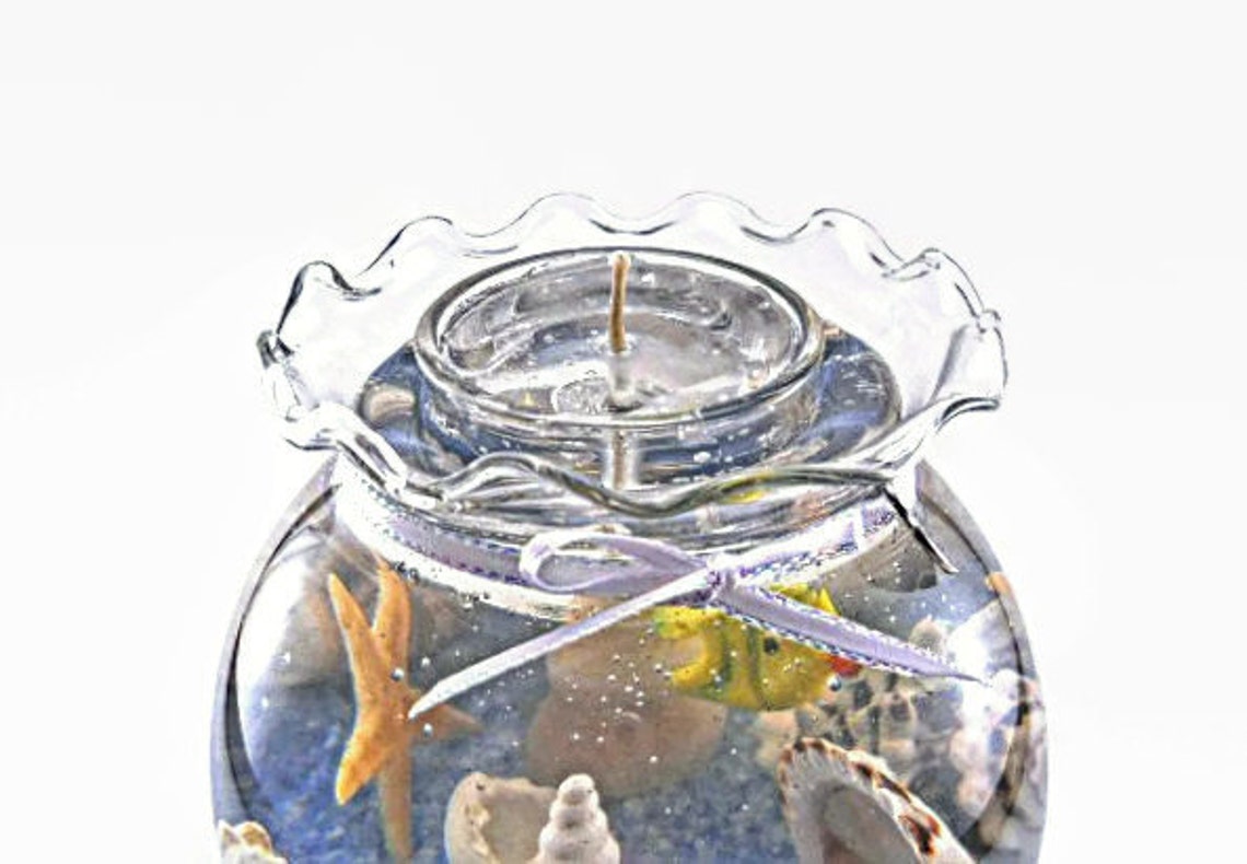 Forever Fish Bowl Gel Candle Refill the tealight holder Keep Etsy