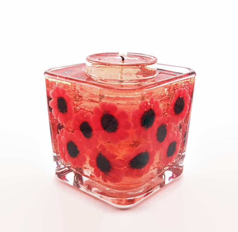 Sunflower Forever Gel Candle Refill the Votive Jar Keep the Etsy