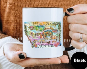 Montana gift, Montana mug, Montana gifts, Montana coffee mug, Montana cup, Montana Moving Gift, Montana Souviner