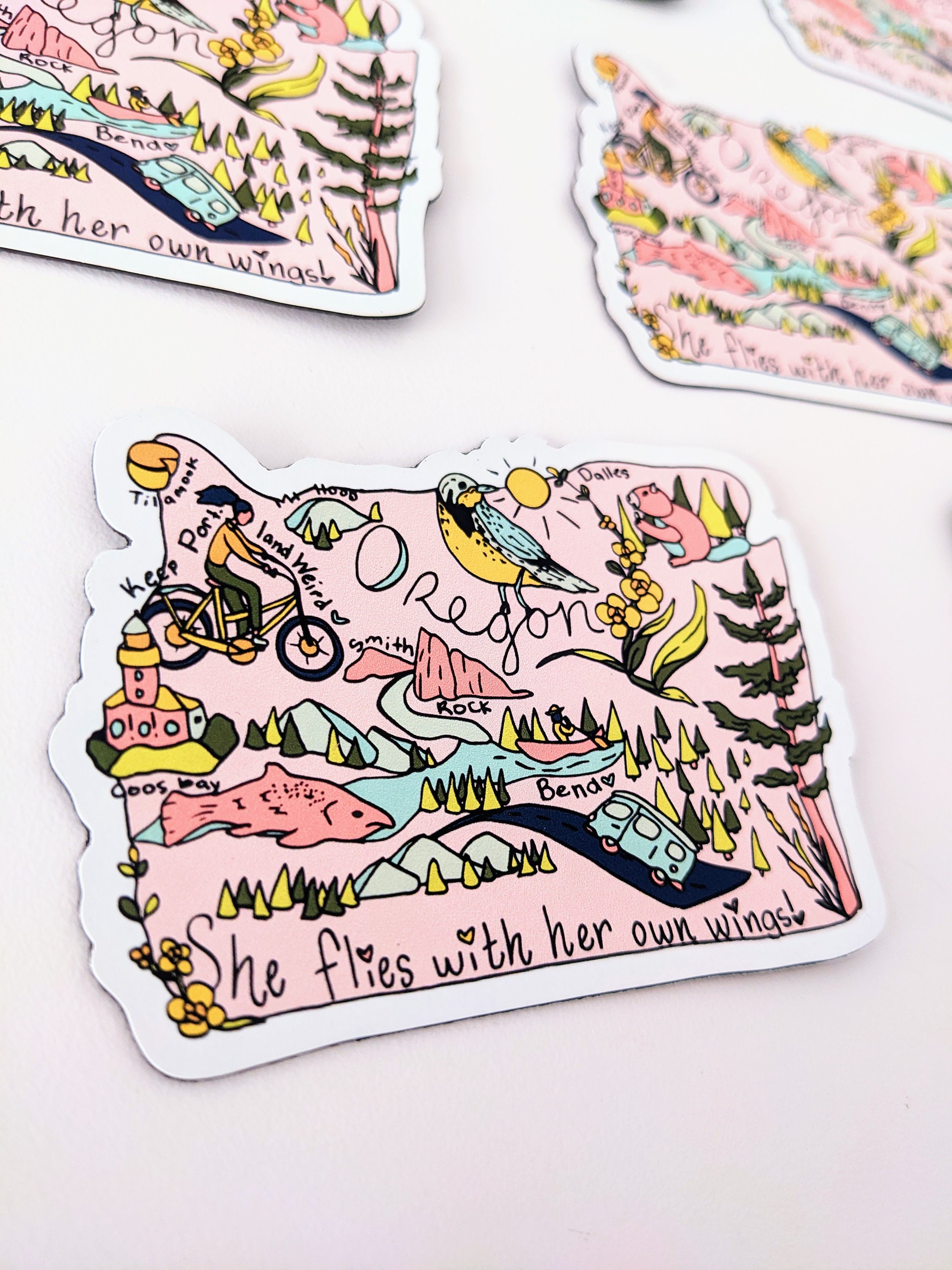 Oregon Portland Bend Etsy