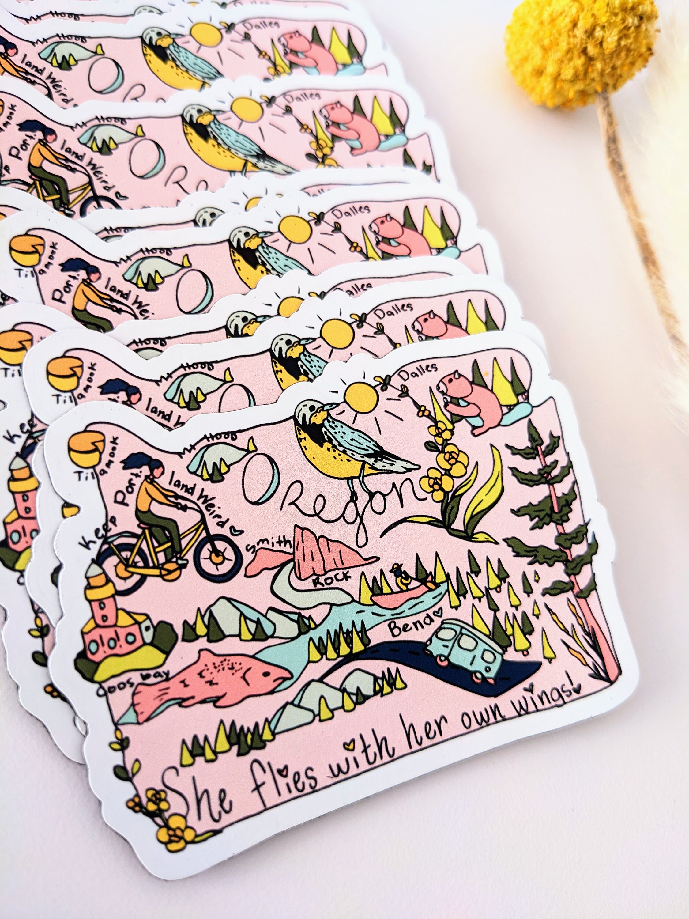 Oregon Portland Bend Etsy