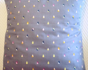 rain color pillow cover