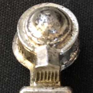 Jefferson Memorial (top), Washington, DC (bowl) on Silver Plated Souvenir Spoon - pre-owned