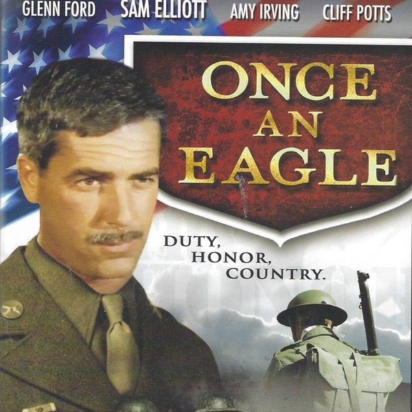 Once an Eagle Starring Glenn Ford, Sam Elliott, Amy Irving - pre-owned DVDs
