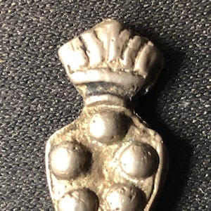 Italy Crown with Crest (top) on Silver Plated Demitasse Spoon - pre-owned