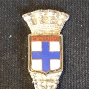 Marseille, France with Crest (top) on Souvenir Spoon - pre-owned