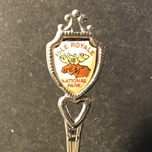 Isle Royale, National Park, Michigan (top) on Souvenir Bell – NEW