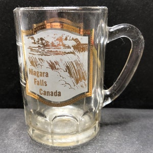 Niagara Falls, Kanada und Maid of the Mist auf 2oz Glas Mini-Becher Schnapsglas - NEU