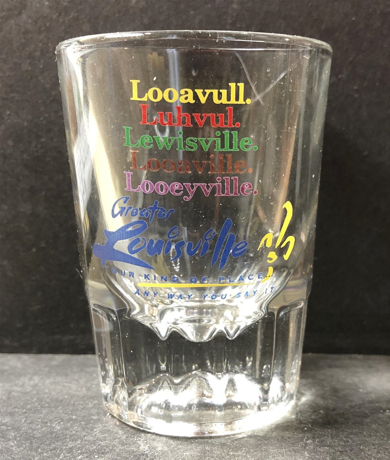 Greater Louisville Kentucky on 2oz Glass Shot Glass NEW Etsy