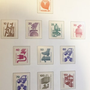 Sammler-Briefmarken - Deutschland-Berlin Scott #9N316-25 NH Komplett