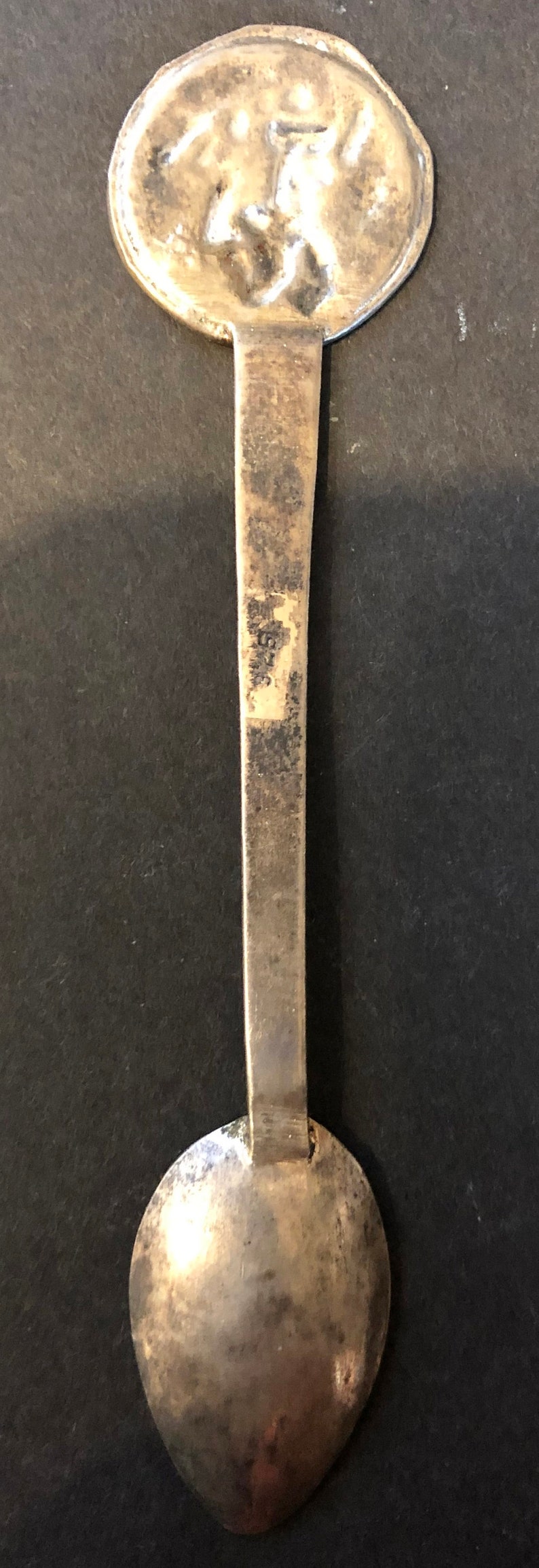 Acapulco Mexico Silver Souvenir Spoon