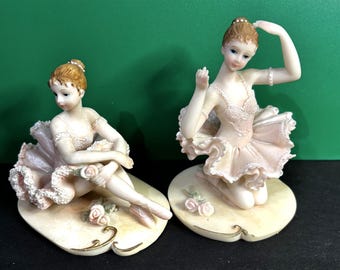 アンティーク ドイツ磁器 ドレスデン レース フォルクステット