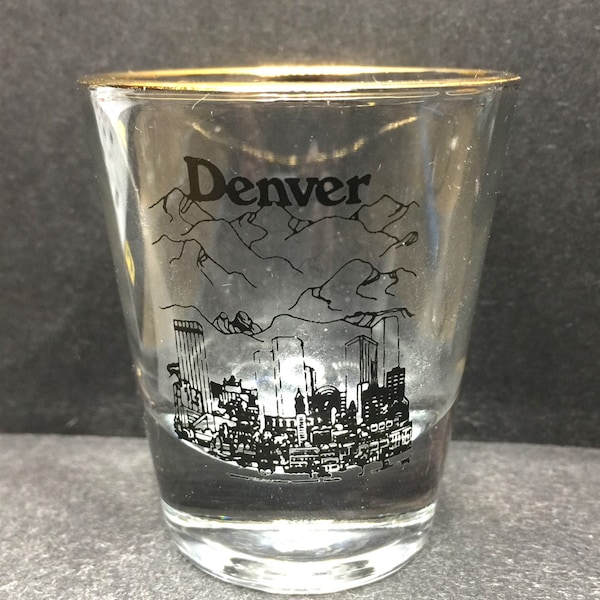 Harpers Ferry, West Virginia with Canyon on 1oz Glass Shot Glass - NEW