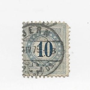 Collector Stamps ~ Switzerland Scott # J5 USED Single