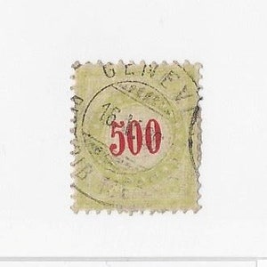 Collector Stamps ~ Switzerland Scott # J28a USED Single