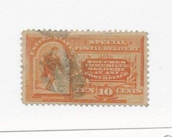 古い米国切手、使用済み切手の混合コレクション、1851-1893年