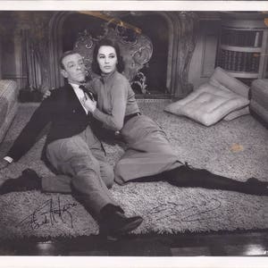 Picture of Fred Astaire and Cyd Charisse ~ Signed by Both Fred and Cyd - pre-owned (SS)