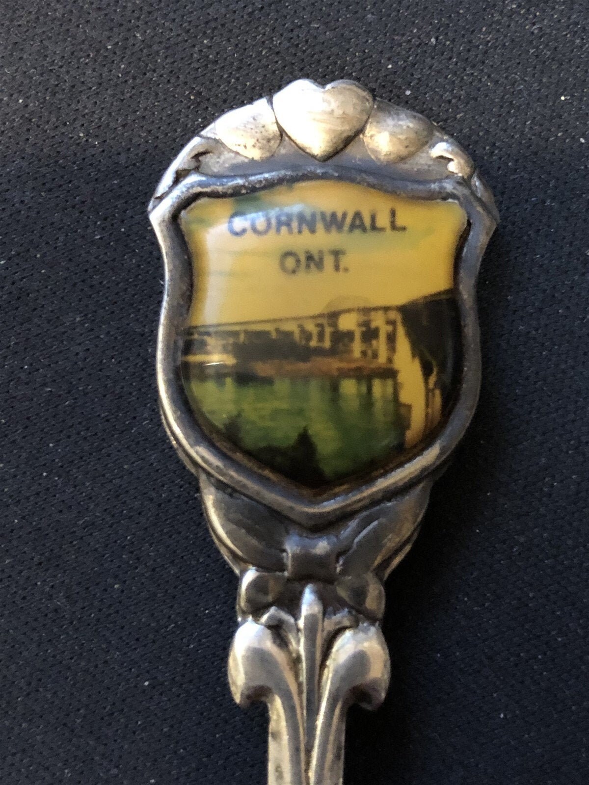 Cornwall ONT Canada top on Steel Souvenir Spoon Etsy