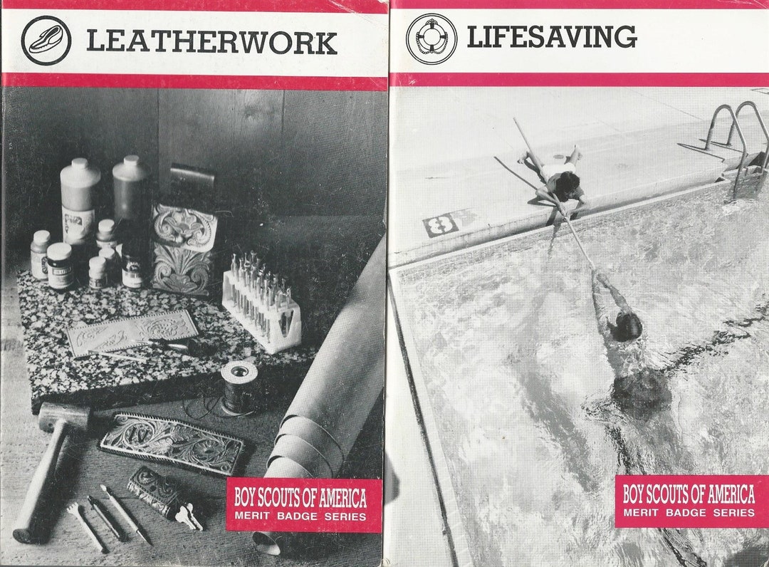 9 Different Boy Scout Merit Badge Pamphlets 1990's Preowned Etsy