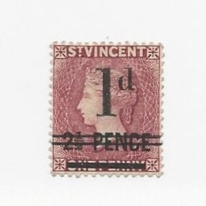Collector Stamps ~ St Vincent Scott # 55 MINT No Gum Single